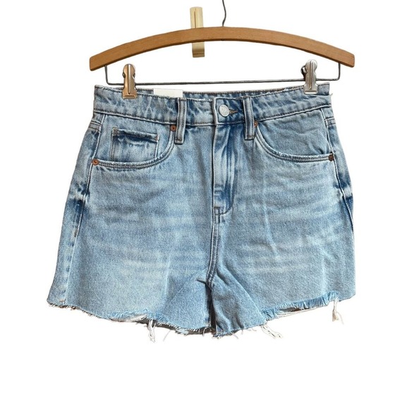 Blank NYC Pants - Blank NYC The Reeve High-Rise Cut-off Denim Jean‎ Shorts Womens Size 26"/ 2